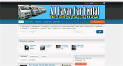 Desktop Screenshot of ajdavaocarrental.com